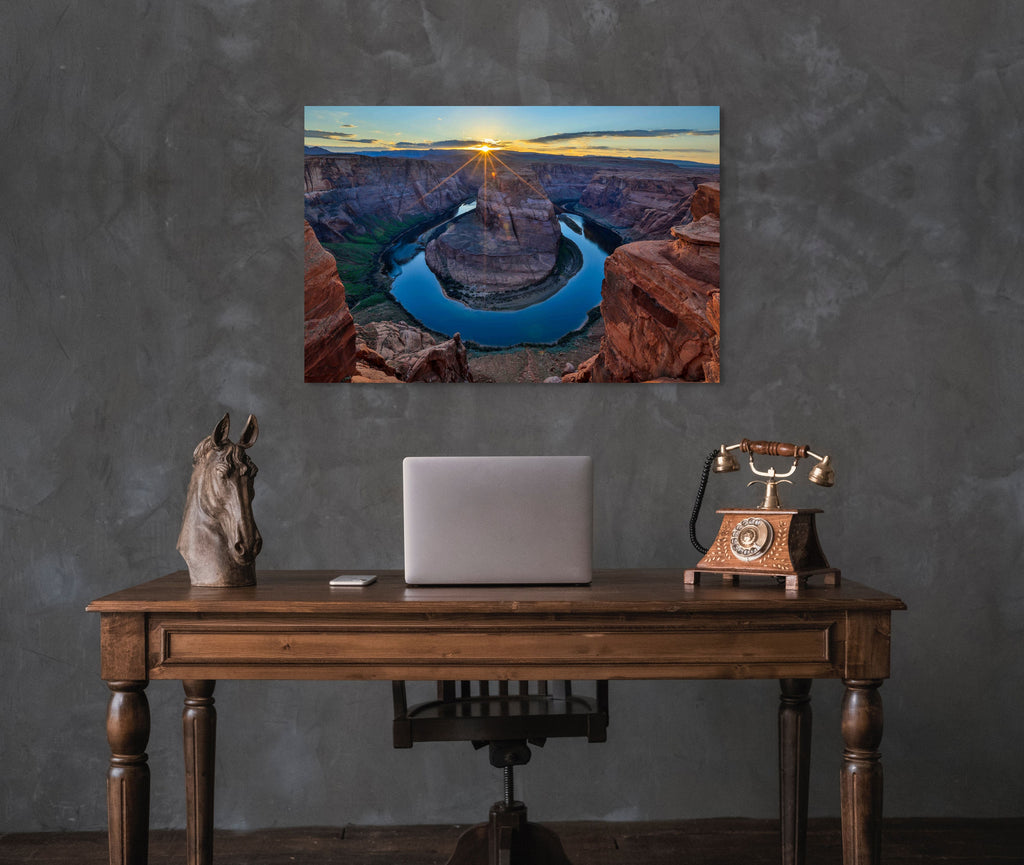Horseshoe Bend Burst — Fine Art Photography Print