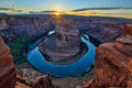 Horseshoe Bend Burst — Fine Art Photography Print